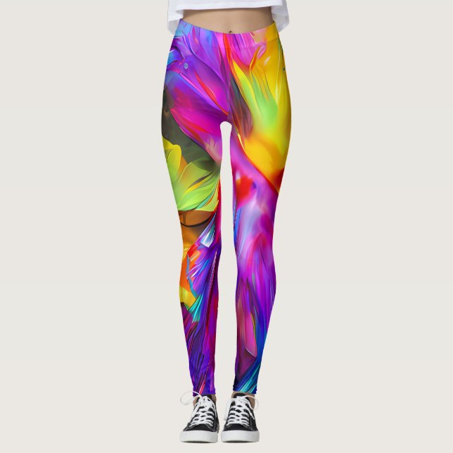 ColorMePretty Yoga Workout Leggings für Frauen (Vorderseite)