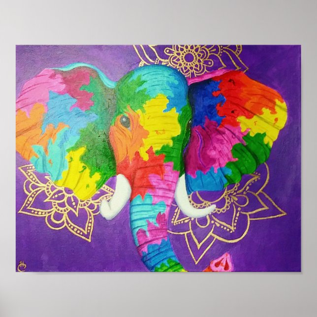 Colorphant Poster (Vorne)