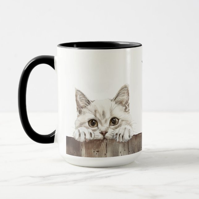 Colorpoint Shorthair Cat Tasse (Links)