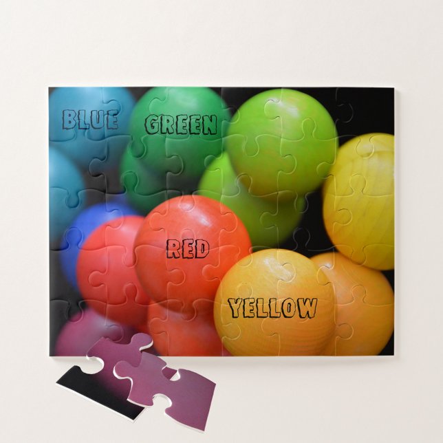 Colors and l Balls Jigsaw Puzzle (Von Creator hochgeladen)