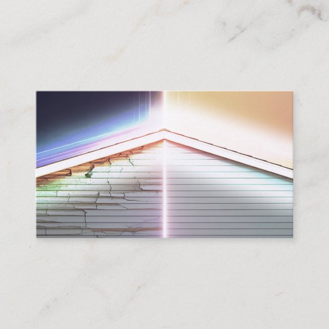 Colors for home desgined business card visitenkarte (Vorderseite)