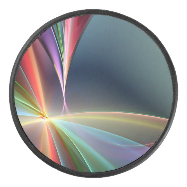 Colors in lines eishockey puck (Vorderseite)