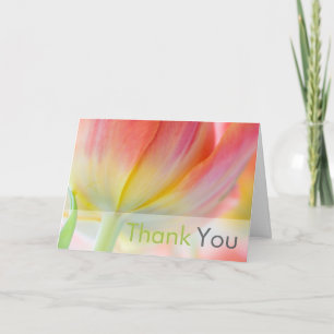 Colors of Spring Thank You Card Dankeskarte