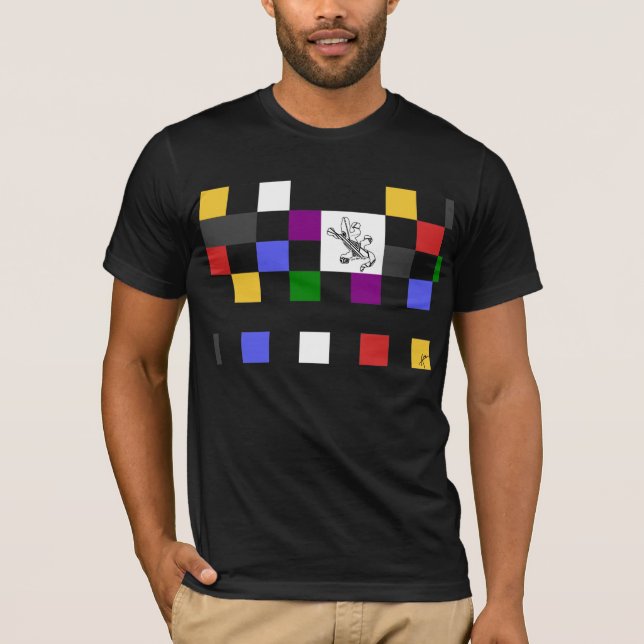 colorseidechse T-Shirt (Vorderseite)