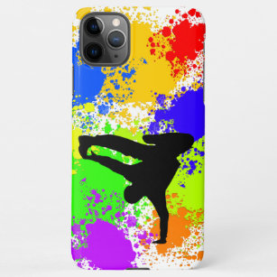 Colorsplash Breakdancer iPhone 11Pro Max Hülle