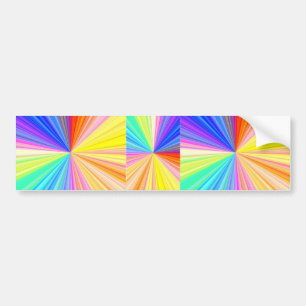 ColorWheel Schein - genießen Sie n-Anteil-Freude Autoaufkleber