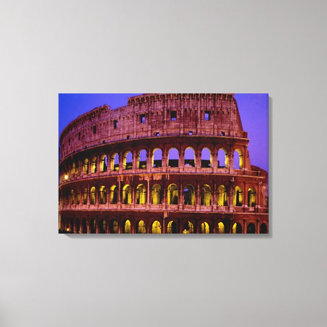 Colosseo (Rom) Canvas Print Leinwanddruck (Vorderseite)