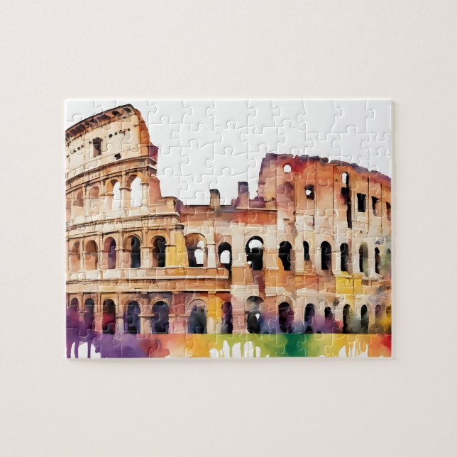 Colosseo Roma Italia Puzzle (Horizontal)