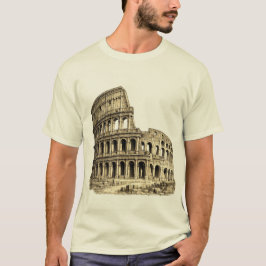 Colosseo Romano Antikes Kolosseum Stich T-Shirt