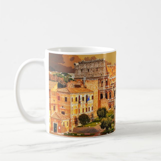 Colosseum Coliseum Italy Rome #6 Kaffeetasse (Links)