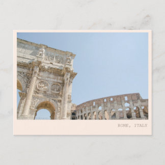 Colosseum Postcard Italienische Postkarte aus Rom