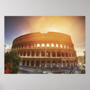 Colosseum, Rom, Italien Poster