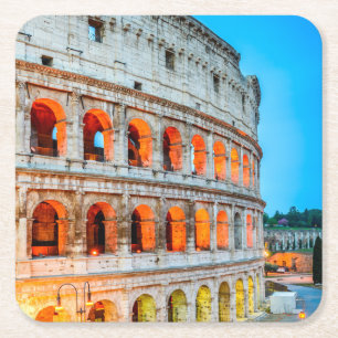 Colosseum Rom - Untersetzer des Zollplatzes Italie