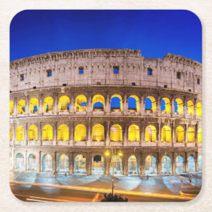 Colosseum Romanum pro Orarium Rechteckiger Pappuntersetzer