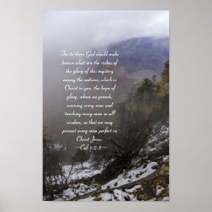 Colossians 1:2 - Plakat 3