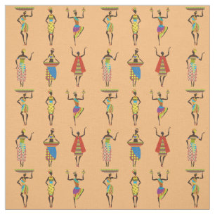 Colouful ethnische Mode der Stammes- afrikanischen Stoff