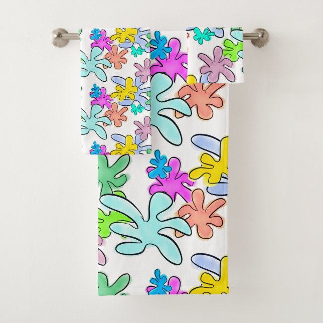 Colour Burst Badhandtuch Set (Insitu)