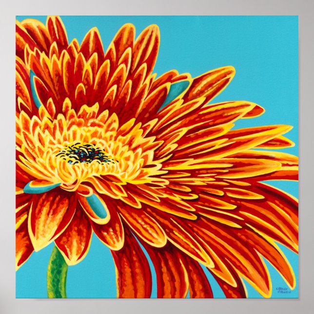 Colour Bursts I Poster (Vorne)