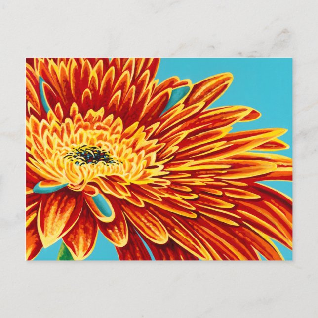 Colour Bursts I Postkarte (Vorderseite)