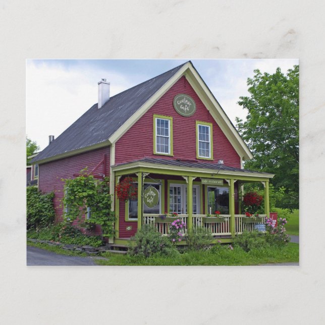 Colour Café/Café Couleur Postkarte (Vorderseite)