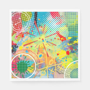 Colour Explosion Collection Serviette