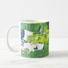 Colour Rush Abstract Oil Paint VII Mug Kaffeetasse