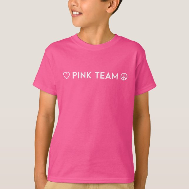 Colour War Pink Team Shirt (Vorderseite)