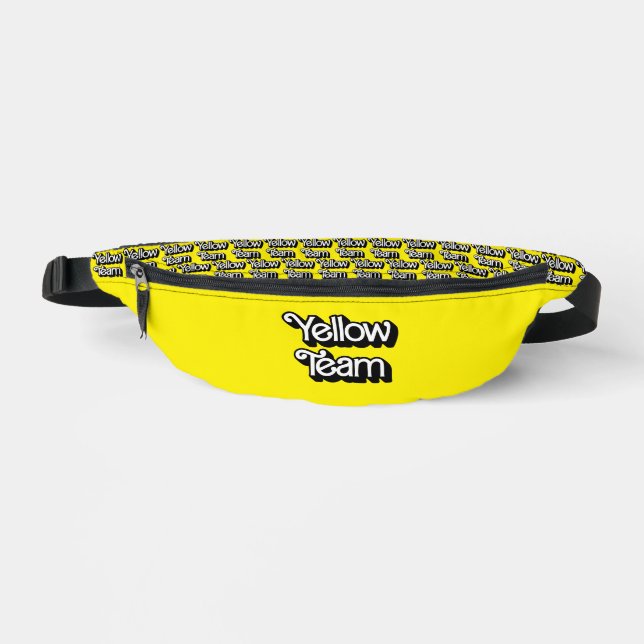 Colour War Yellow Team Fanny Pack Bauchtasche (Vorderseite)