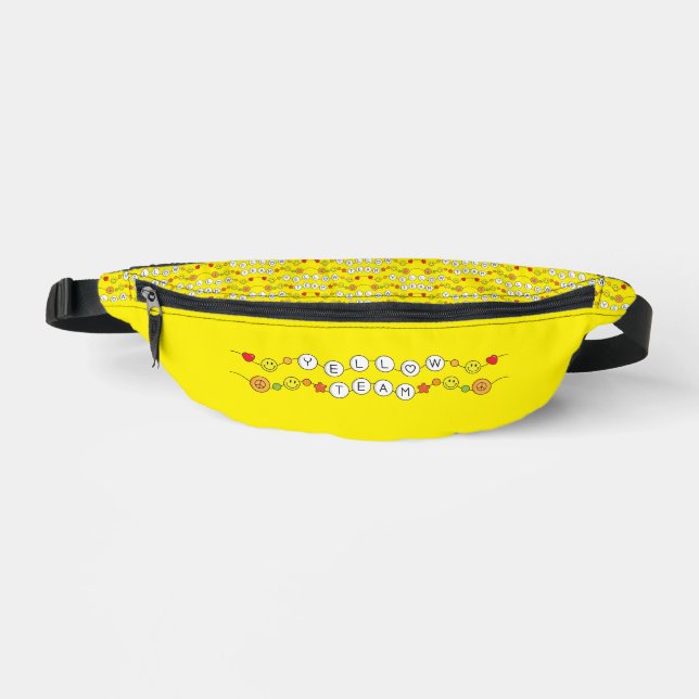 Colour War Yellow Team Fanny Pack Bauchtasche (Vorderseite)