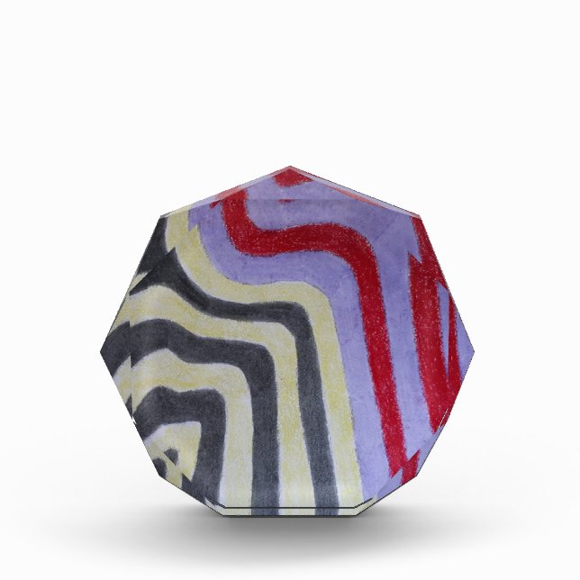 Coloured Waves Photo Block (Vorderseite)