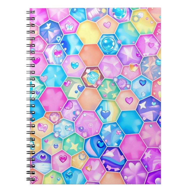 colourful notebook  notizblock (Vorderseite)