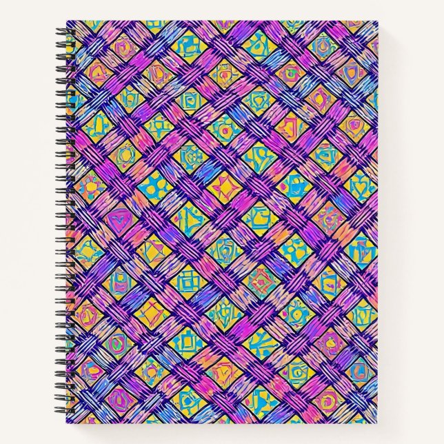 colourful notebook notizbuch (Vorderseite)