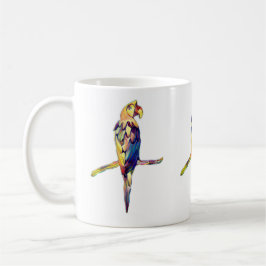 Colourful Parrot Mug Kaffeetasse