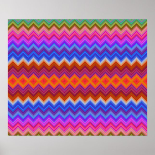 colourful poster design features a vibrant rainbow (Vorne)