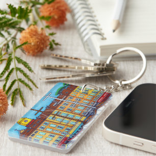 Colours of Saint-Tropez Keychain by Lisa Lorenz Schlüsselanhänger