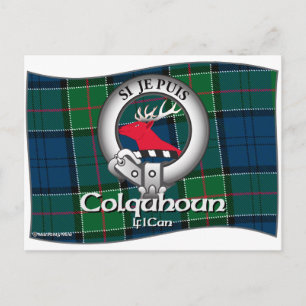 Colquhoun Clan Postkarte