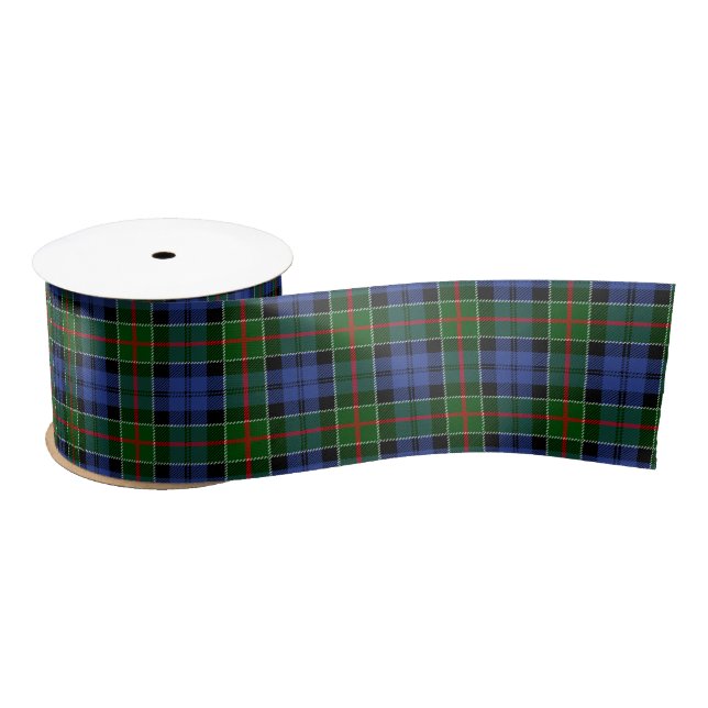 Colquhoun schottisches Tartan-Muster Satinband (Spule)