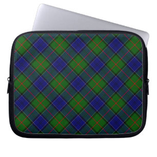 Colquhoun Tartan Blau kariert Laptopschutzhülle
