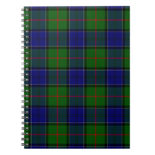 Colquhoun Tartan Blau kariert Notizblock