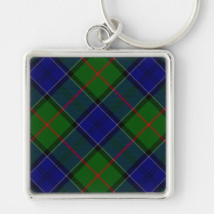 Colquhoun Tartan Blau kariert Schlüsselanhänger