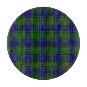 Colquhoun Tartan Blau kariert Schneidebrett