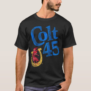 Colt 45 Bierarbeiten stets authentisch T-Shirt