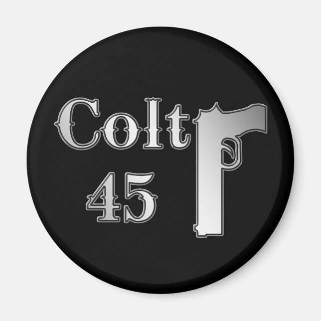 Colt 45 magnet (Vorne)