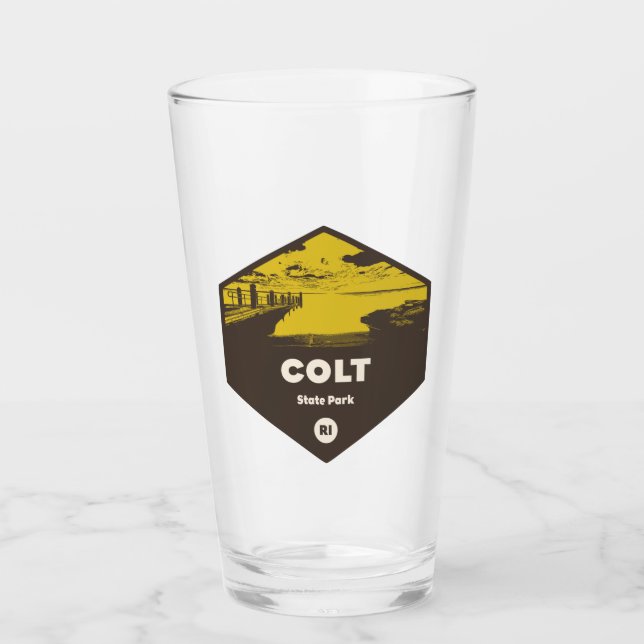 Colt Staat Park Rhode Island Glas (Vorderseite)