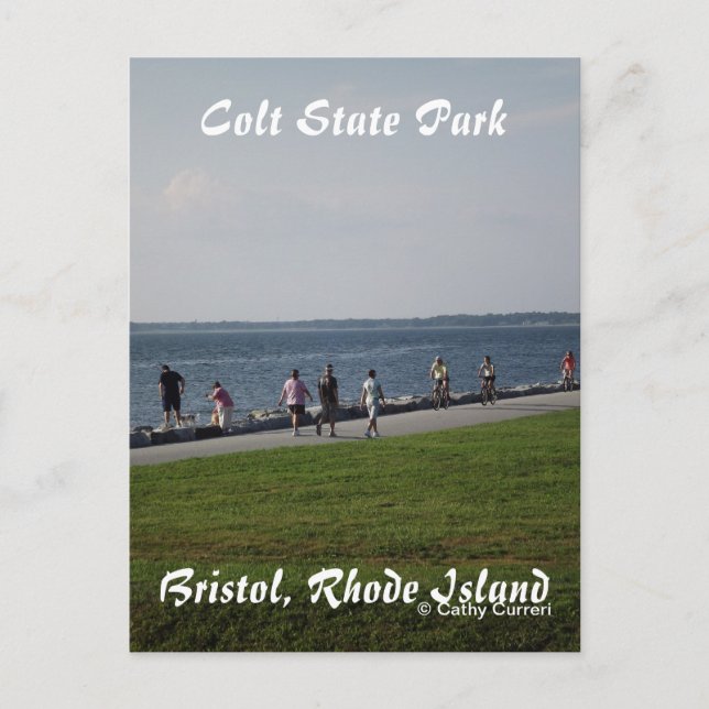 Colt Staat Park, Rhode Island Postcard Postkarte (Vorderseite)