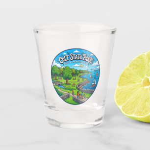 Colt State Park USA Schnapsglas