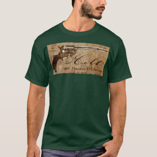 Colt Thunderer DA Revolver-Entwurf 1877 T-Shirt