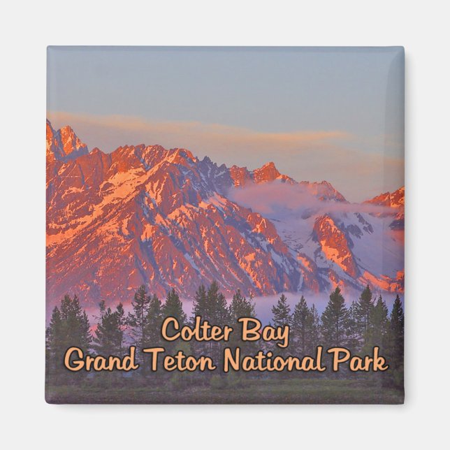 Colter Bay Grand Teton Nationalpark Magnet (Vorne)