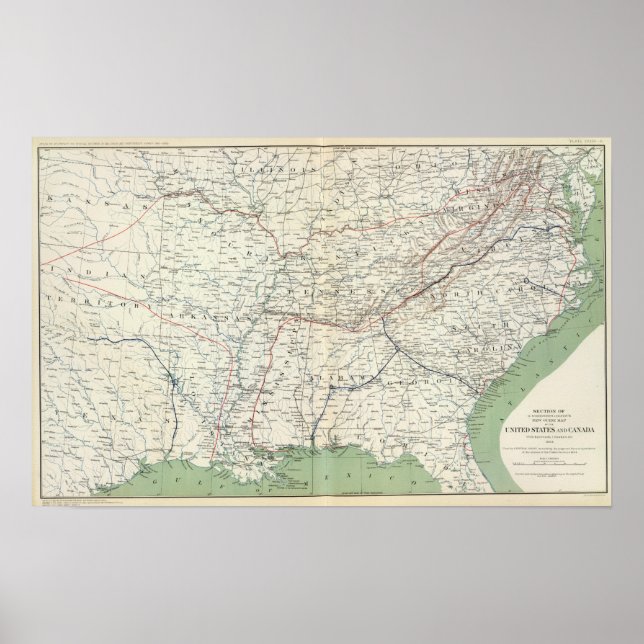 Coltons Abschnitt USA Poster (Vorne)