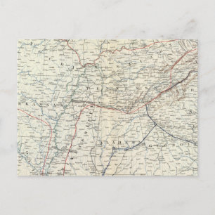 Coltons Abschnitt USA Postkarte